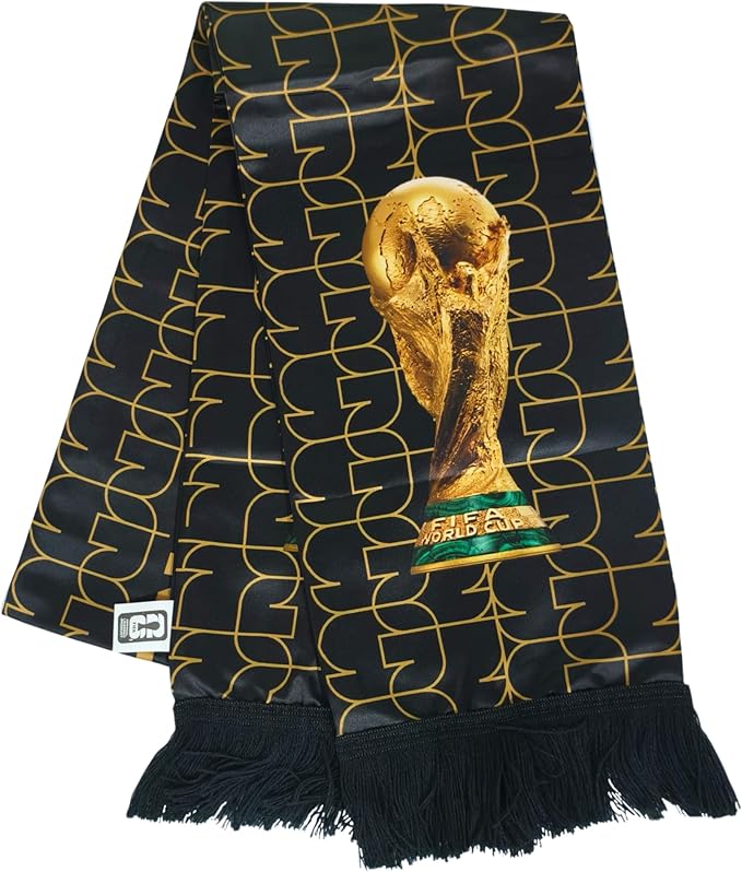 Official FIFA World Cup 2026 Edition — Polyester Trophy Scarf (Gameday Fan Wear)