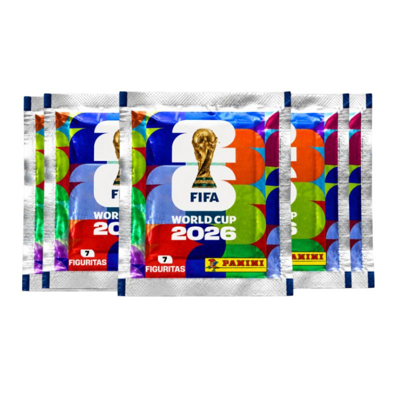 2026 Panini FIFA World Cup Sticker Starter Bundle — Official Album + 5 Sticker Packs — lifestyle view